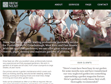 Tablet Screenshot of drewneat.com